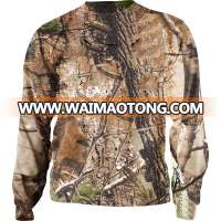 camo printed coolmax long sleeve shirt