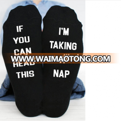 I'm Taking A Nap Socks