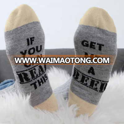 2018 Funny Get Me A Beer Socks Cheap Factory Price