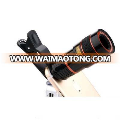 Hot selling 8X telephone optical zoom camera lens mobile phone telescope for cellphone